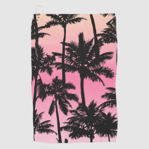 Serviette De Golf Motif Palm Tree