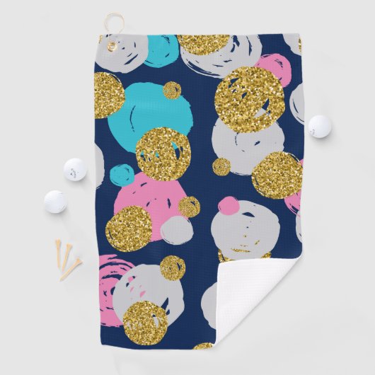 Serviette De Golf Motif point 11 (En situation)