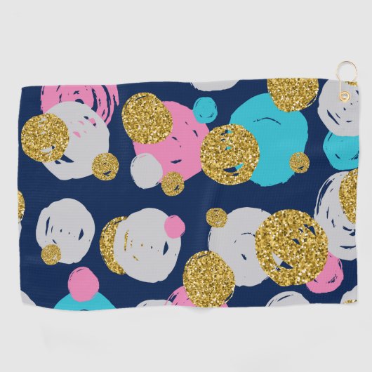 Serviette De Golf Motif point 11 (Horizontal)