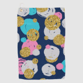 Serviette De Golf Motif point 11 (Devant)