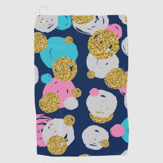 Serviette De Golf Motif point 11 (Devant)