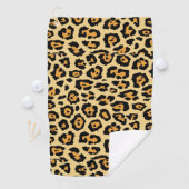 Serviette De Golf Motif Poster de animal Leopard-25560 (En situation)