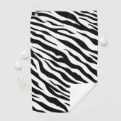 Serviette De Golf Motif rayure de zèbre (En situation)