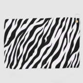 Serviette De Golf Motif rayure de zèbre (Horizontal)