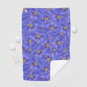 Serviette De Golf Motif sans couture bleu (En situation)