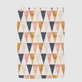 Serviette De Golf Motif scandinave de drapeau de marine (Devant)