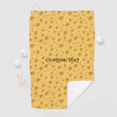 Serviette De Golf Motif suisse au fromage (En situation)