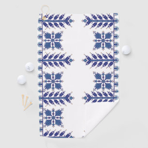 Serviette De Golf Motif traditionnel, Motif traditionnel roumain T-S