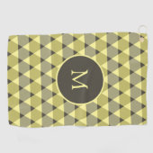 Serviette De Golf Motif triangles (Horizontal)