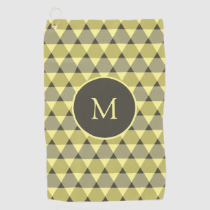 Serviette De Golf Motif triangles