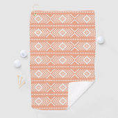 Serviette De Golf motif tribal (En situation)