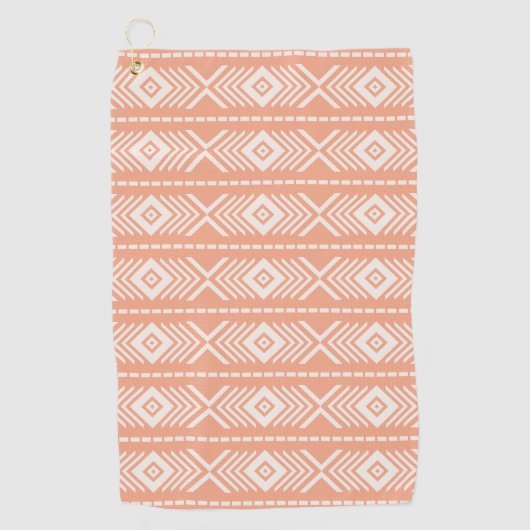 Serviette De Golf motif tribal (Devant)