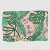 Serviette De Golf Motif tropical (Horizontal)