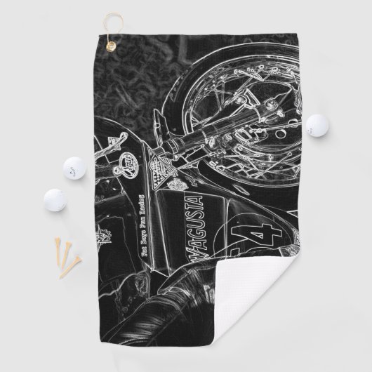 Serviette De Golf Moto 1 gtm (En situation)