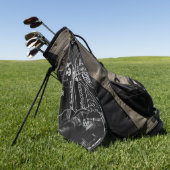 Serviette De Golf Moto 1 gtm (Vert)