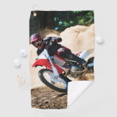 Serviette De Golf Motocross (En situation)