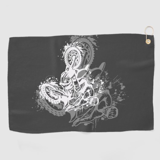 Serviette De Golf motocross (Horizontal)