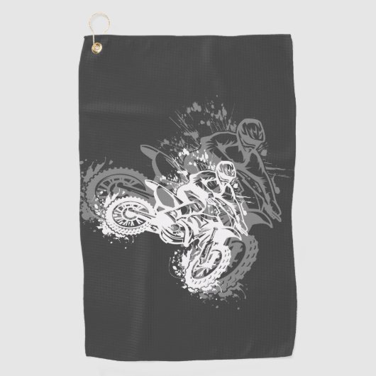 Serviette De Golf motocross (Devant)