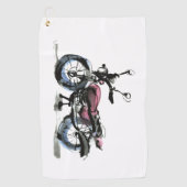 Serviette De Golf Motorcycle (Devant)