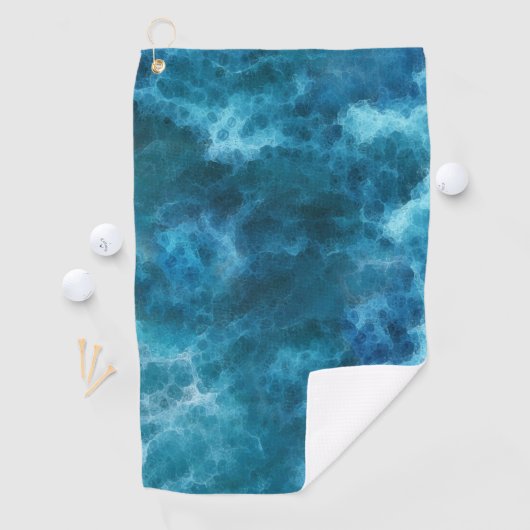 Serviette De Golf Mousse mer (En situation)