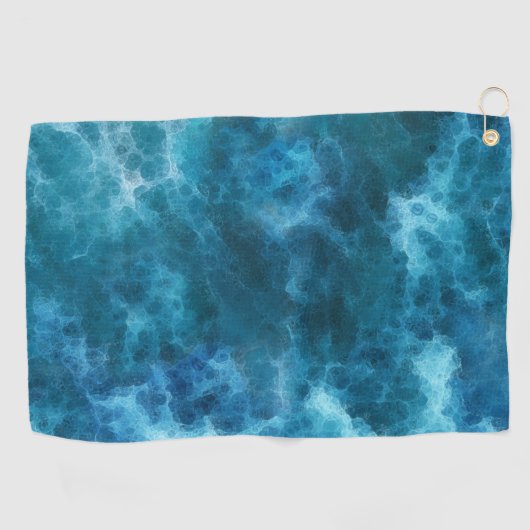Serviette De Golf Mousse mer (Horizontal)