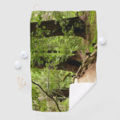 Serviette De Golf Muir Woods Path II Nature Photography (En situation)