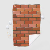 Serviette De Golf mur en brique (En situation)