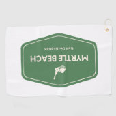 Serviette De Golf Myrtle Beach South Carolina Destination Golf (Horizontal)