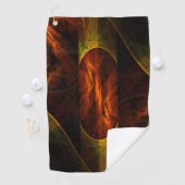 Serviette De Golf Mystique Jungle (En situation)