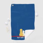 Serviette De Golf Naptown Tails (En situation)
