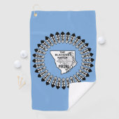 Serviette De Golf Nation Blackfeet (En situation)