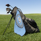 Serviette De Golf Nation Blackfeet (Vert)