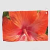 Serviette De Golf nature, hibiscus, fleur, été, floral, tropical (Horizontal)