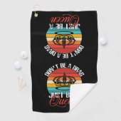 Serviette De Golf Ne soyez pas un Drag Golf Towel (En situation)