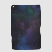 Serviette De Golf Nebula cosmique de Galaxie (Devant)