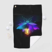 Serviette De Golf Neon Firefly sur noir (En situation)