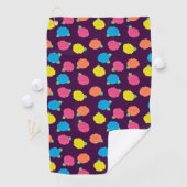 serviette de golf Neon Rose (En situation)