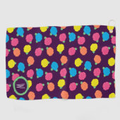 serviette de golf Neon Rose (Horizontal)