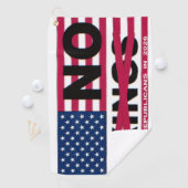 Serviette De Golf "NO kings" Golf Towel (En situation)