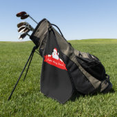 Serviette De Golf Noël à Père Noël (Vert)