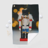 Serviette De Golf Noël SlipperyJoe nutcracker figurine ornement (En situation)