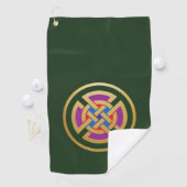Serviette De Golf noeud celtique (En situation)