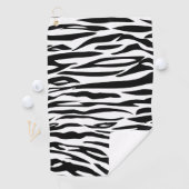 Serviette de golf - Noir&Blanc (En situation)