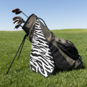 Serviette de golf - Noir&Blanc (Vert)