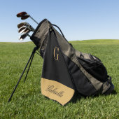 Serviette De Golf Noir d'or (Vert)