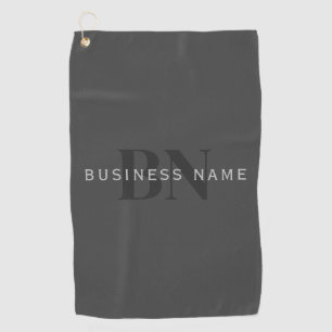 Serviette De Golf Nom commercial modifiable (ou tout autre texte) Gr