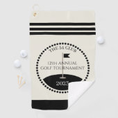 Serviette De Golf Nom du club de tournoi de golf (En situation)