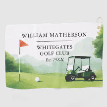 Nom personnalisé du club de golf Buggy