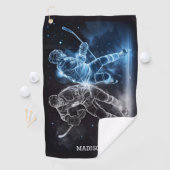 Serviette De Golf Nom personnalisé Hockey sur glace (En situation)