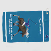 Serviette De Golf North Star Moose Polo Club (Horizontal)